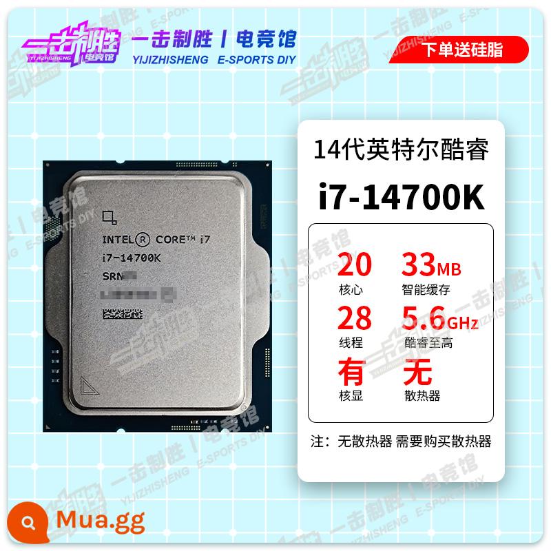 Inteli5 13600K/13400F i7 13700K/13700KF i9 13900K/13900KF - [Thế hệ thứ 14] chip i7 14700K hoàn toàn mới