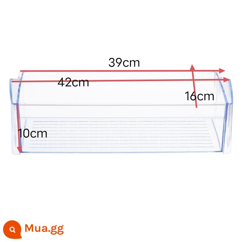 Thích hợp cho Siemens Bosch tủ lạnh khung cửa hộp lưu trữ giá chai giá chai khung treo hộp trứng giá ngăn kéo phân vùng - Khung chai lớn làm lạnh số 3 (Màu xanh trong suốt của Bosch)