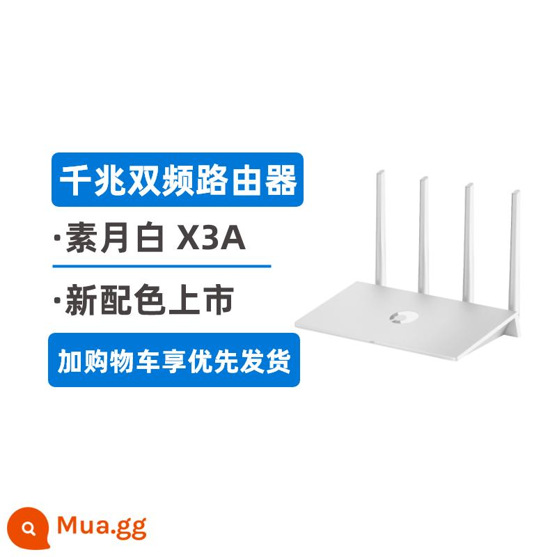 Dandelion X3A Gigabit 5G Tần số kép Lõi kép 1200AC Cổng Gigabit đầy đủ Ký túc xá Trường học tại nhà Mạng khuôn viên Bộ định tuyến 100M Kết nối mạng từ xa WiFi không dây tốc độ cao Quản lý từ xa thông minh - [Su Yue Bai] Bộ định tuyến Gigabit X3A