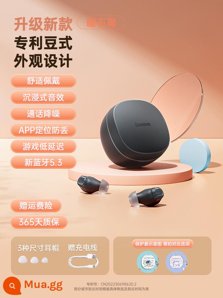 Tai nghe nhét tai không dây Baseus Bluetooth wm01 thích hợp cho Xiaomi OPPO giảm tiếng ồn cho nữ chất lượng cao mẫu mới 2023 - Nâng cấp phiên bản mới 2023 [Đen Obsidian] Thoải mái khi đeo * Giảm tiếng ồn cuộc gọi * Định vị ứng dụng để tránh mất mát