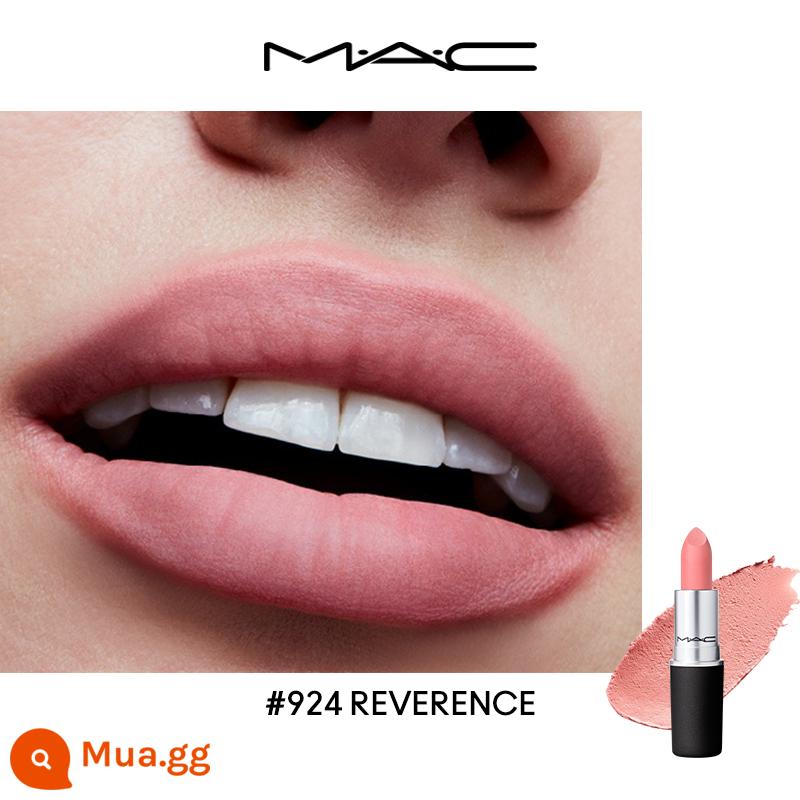 [Truyền hình trực tiếp lịch sự] Son môi MAC / Charm You Fog Bomb Lipstick Matte Whitening Female Authentic 316/925/923 - 924 TUYỆT VỜI