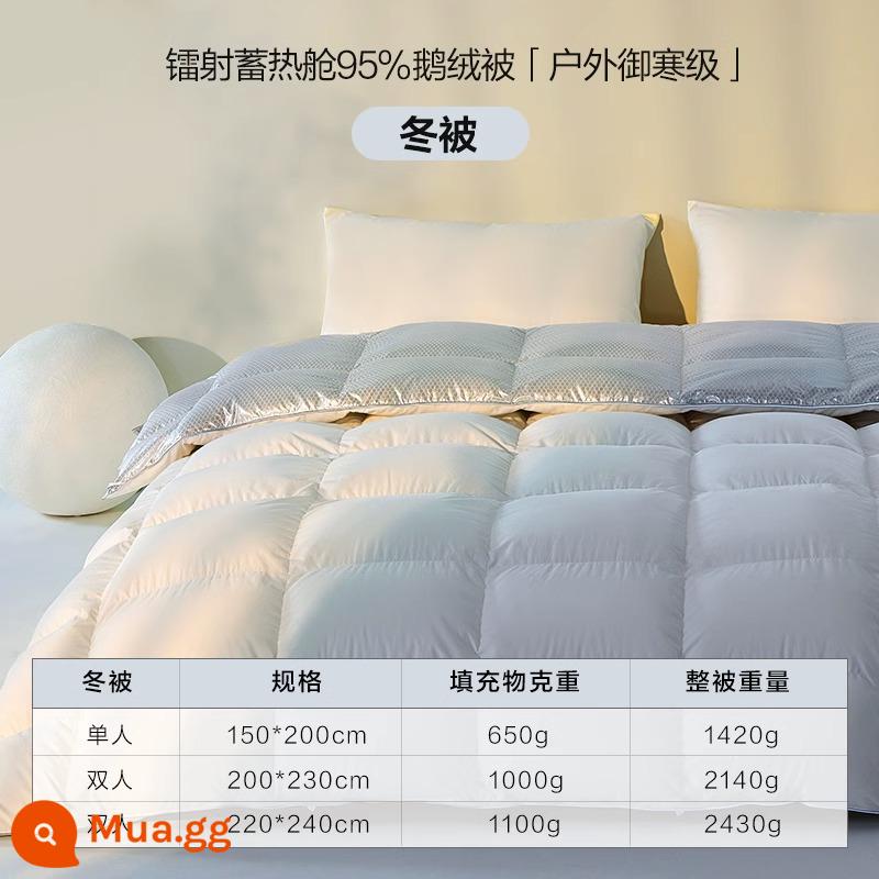 Netease được chọn hoàn toàn xuống xuống bởi 95 White Gooseurdo Mùa đông A. - Chăn bông mùa đông màu trắng [Mẫu lưu trữ laser nâng cấp năm 2023] Lông ngỗng trắng 95, mẫu nâng cấp kháng khuẩn và chống ve