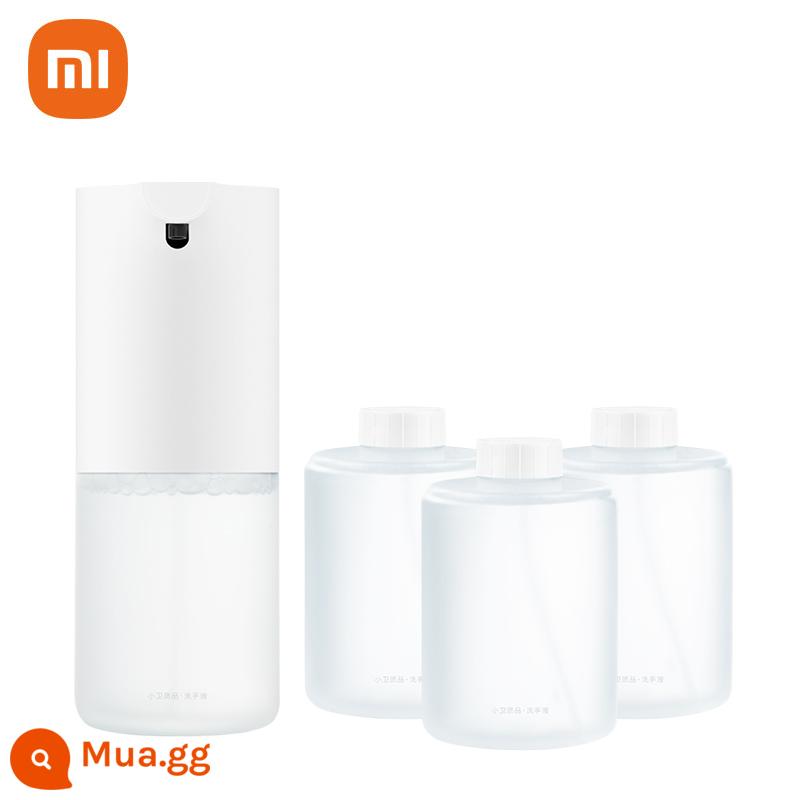 Nước rửa tay thay thế Xiaomi Mijia chất lỏng bổ sung gốc thông minh máy giặt điện thoại di động tự động bọt axit amin phổ quát - Bộ bảo vệ rửa điện thoại tự động Mijia + Nước rửa tay kháng khuẩn [3 Chai]