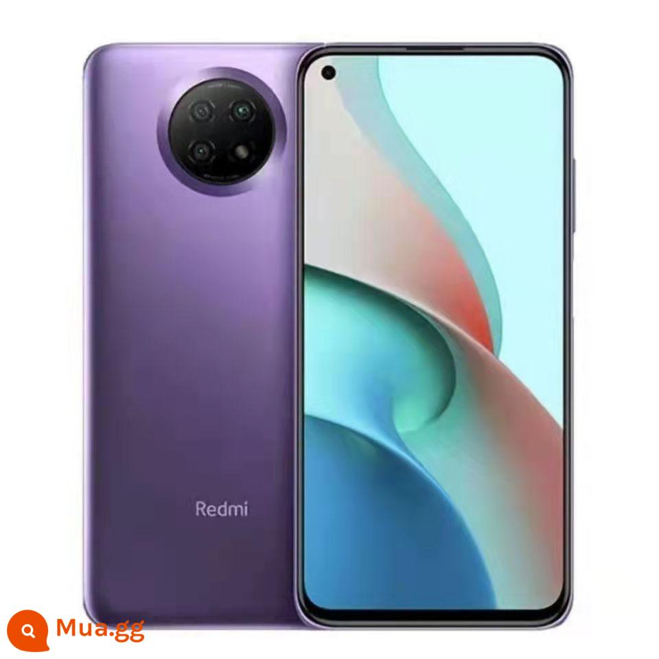 Xiaomi Redmi Note9pro /note9 100 triệu pixel Trò chơi làm mới cao 120Hz camera toàn màn hình Điện thoại di động 5G - bóng chảy màu tím