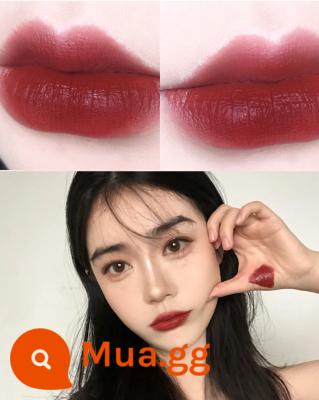 Perfect Diary Lip Glam Lip Velvet To Velvet Matte Matte 909 Thương Hiệu Lớn Chính Hãng V01 Mẫu Nữ Sinh - Son nhung V05# flannel nâu gỉ có hàng