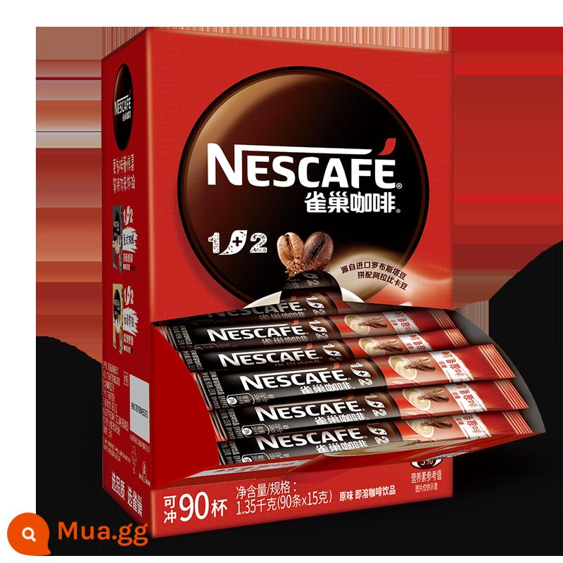 Cà phê Nestle thêm đậm đặc hương sữa nguyên vị hòa tan 1+2 Nestle cà phê bún thanh sảng khoái chính thức flagship store flagship - Hương vị êm dịu nguyên bản 90 miếng/hộp ★Không giảm giá miễn phí