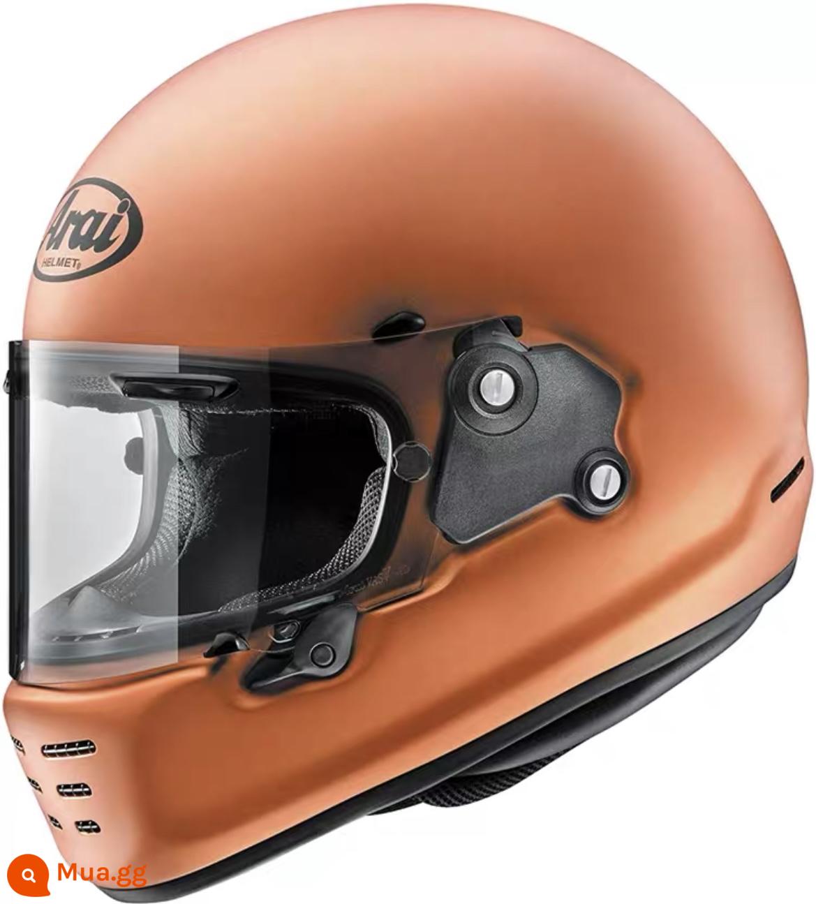 ARAI RAPIDE-NEO Retro Hành Trình Harley Latte Giá Rẻ Leo Đầu Máy Đầu Máy Full Mũ Bảo Hiểm Mũ Bảo Hiểm - màu cam mờ