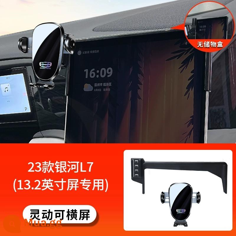 Thích hợp cho Geely Boyue L thế hệ thứ tư Emgrand S Xingrui Panda MINI giá đỡ điện thoại di động trên ô tô đặc biệt MÁT MẺ - [Màn hình thông minh và nằm ngang] 23 mẫu Galaxy L7 (13,2 inch) - không có hộp đựng