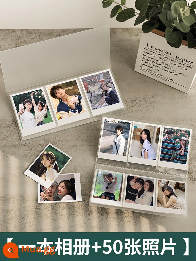 Rửa ảnh miễn phí vận chuyển Polaroid hiệu ứng rửa ảnh in ấn điện thoại di động ảnh rửa ảnh sấy phong cách in ấn - [Album ảnh trong suốt miễn phí (60 ảnh)] 50 ảnh Polaroid cổ điển ❤.