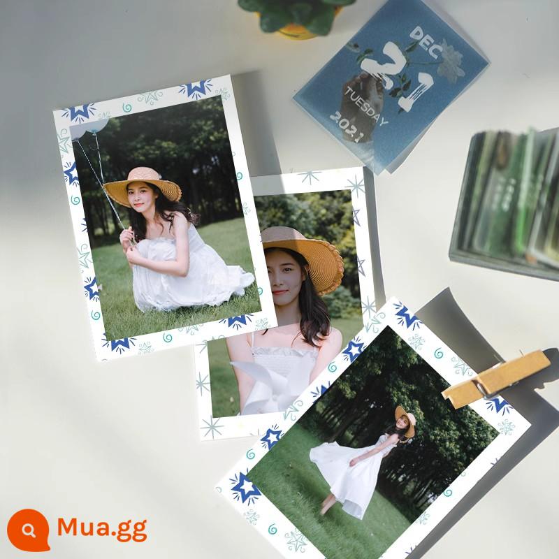 Rửa ảnh miễn phí vận chuyển Polaroid hiệu ứng rửa ảnh in ấn điện thoại di động ảnh rửa ảnh sấy phong cách in ấn - 20 tấm ảnh Polaroid đầy sao.