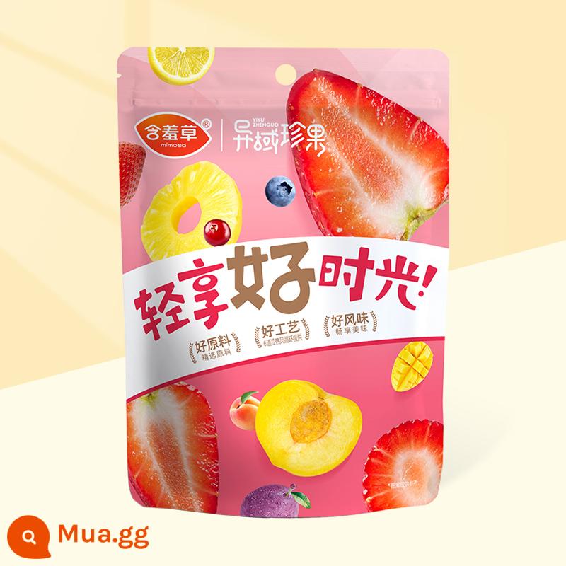 Mimosa xoài sấy khô túi lớn 500g snack trái cây sấy khô chính thức hàng đầu cửa hàng kẹo trái cây sấy khô lưới thực phẩm màu đỏ - Một pound bột thú cưng [giới hạn ở 5.000 túi | ngọt ngào hơn]