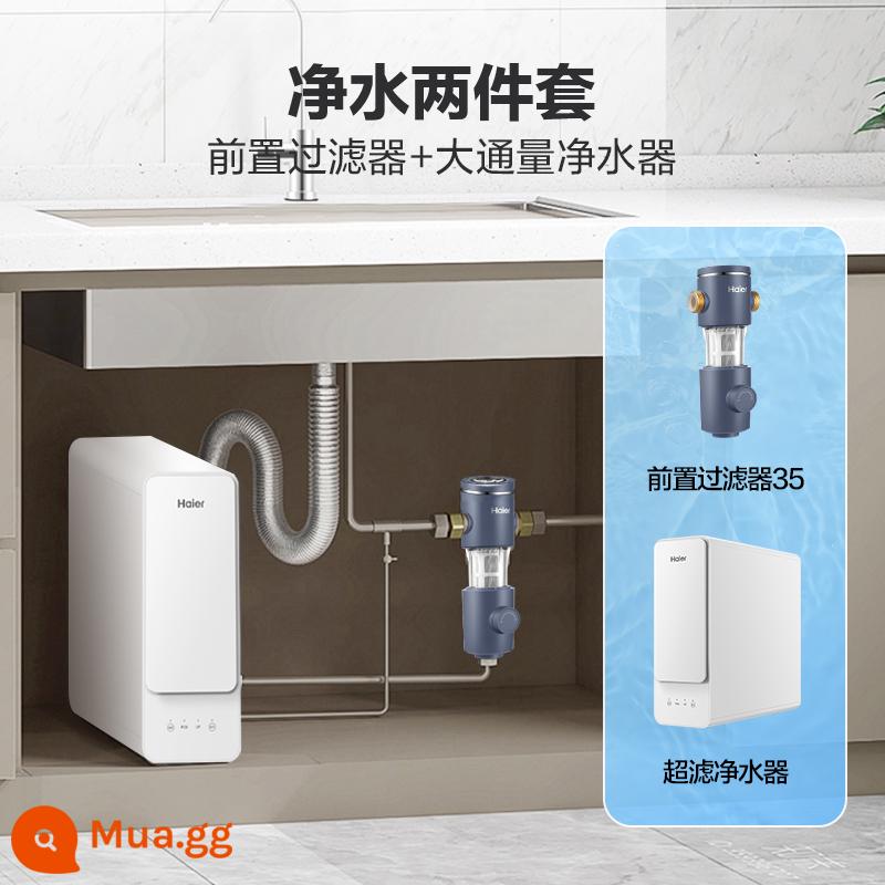 Máy Lọc Nước Haier Mới Máy Lọc Nước Gia Đình Máy Lọc Nước Nhà Bếp Siêu Lọc Nước Máy Lọc Chính Thức Flagship Store - xanh nhạt