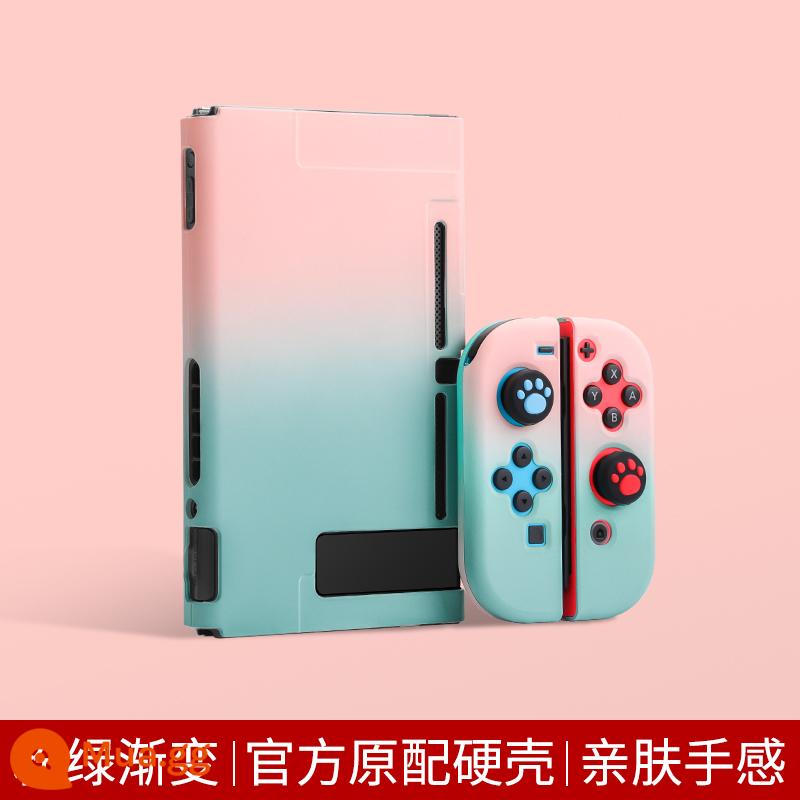 Vỏ bảo vệ Nintendo Switch Lite Vỏ mờ bao gồm tất cả Vỏ màu nsl Vỏ cứng trong suốt Vỏ silicon Switcholed ns Vỏ silicon mềm siêu mỏng Vỏ switchlite Phụ kiện oled - chuyển đổi màu hồng và màu xanh lá cây ☆ vỏ cứng thân thiện với da √ màng + nắp miễn phí