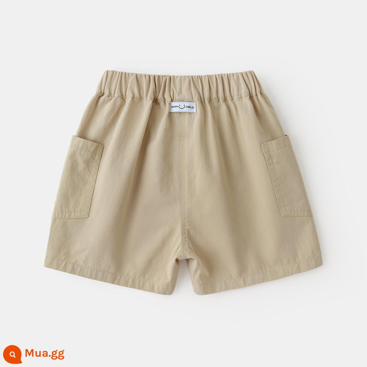 Trẻ em cotton mềm mại quần short mùa hè cho bé quần âu bé quần áo trẻ em hợp thời trang quần áo trẻ em quần bé trai quần áo bé quần - Khaki