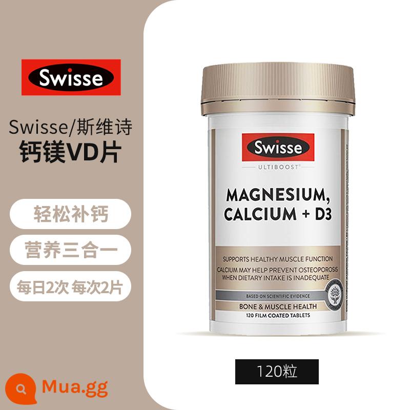 Viên nén canxi Swisse Úc Vitamin D Canxi Citrate Phụ nữ mang thai trưởng thành Phụ nữ mang thai trung niên và người cao tuổi Bổ sung canxi Viên nén canxi Niangniang 150 viên - Trắng