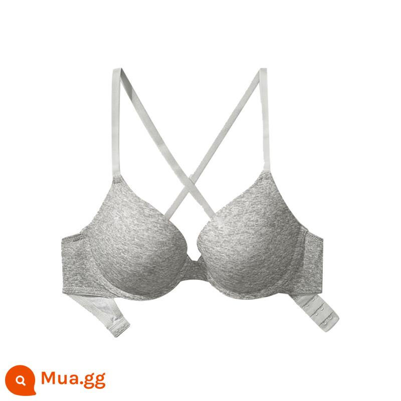 Giảm giá 30% | Victoria's Secret PINK Tam giác cúp ngực Tập hợp đồ lót Áo ngực bé gái 11183839 - Đá 2UUW xám 50175