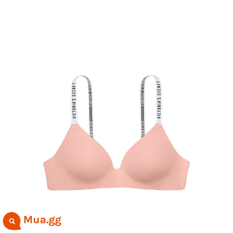 Thẳng xuống 188|Victoria's Secret Logo Letter Dây đeo vai Vú nhỏ tạo nên sự sexy lớn của Mỹ Đồ lót gợi cảm nữ phong cách mới - 3SOH trần bột không có vành thép