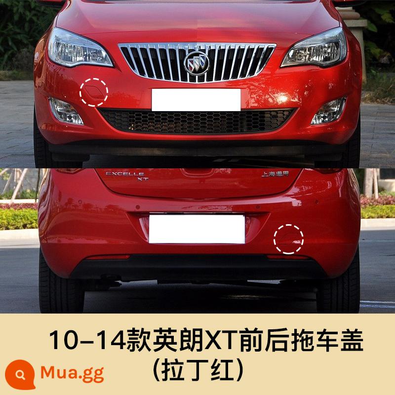 Thích hợp cho vỏ rơ-moóc Buick Yinglang GT XT 10-21, cản trước và sau, móc kéo, nắp kéo, nắp lỗ xe đẩy - 10-14 Yinglang XT Trailer Bìa phía sau [Đỏ Latin]