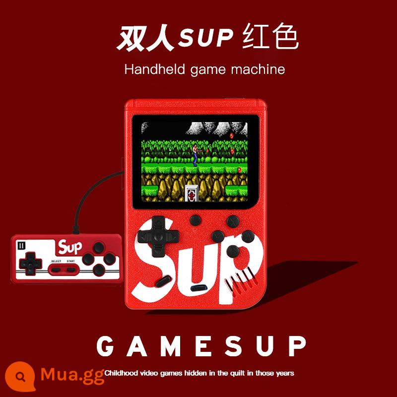 máy chơi game sup ký ức tuổi thơ Tetris trò chơi đôi cổ điển mã nguồn mở máy chơi game độc lập cầm tay - Máy chơi game cầm tay SUP Retro Red-Double 520 Games