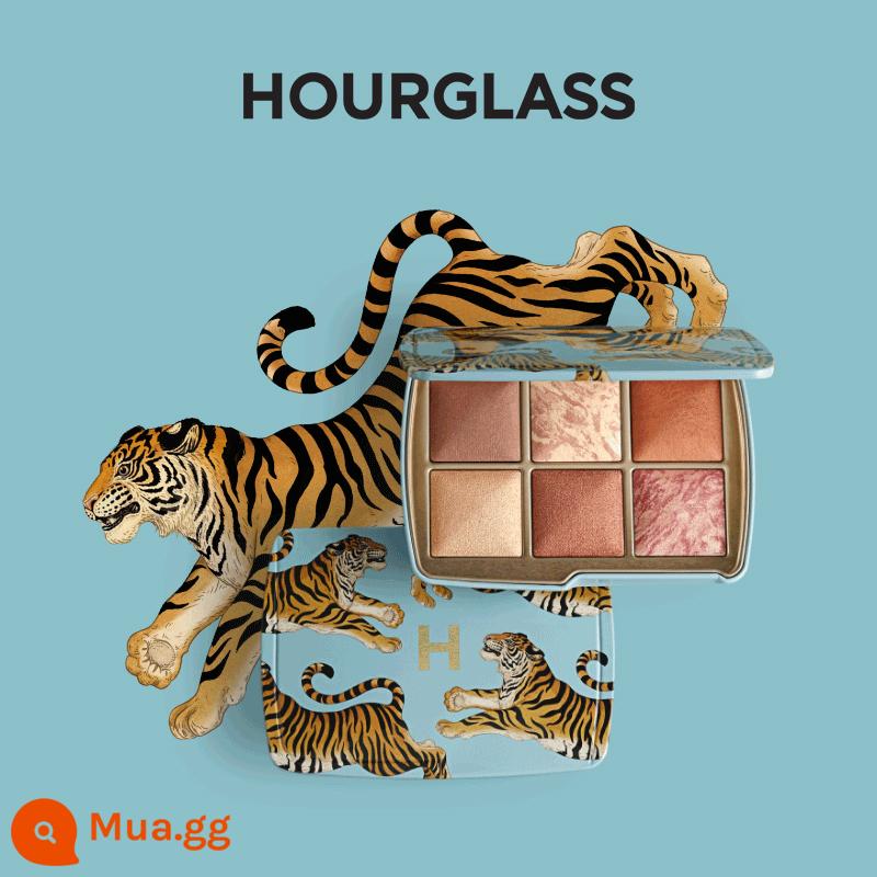 [Quà tặng năm mới] Phấn má hồng HOURGLASS sáu màu có khả năng sửa chữa phấn mắt tấm bướm hổ - tấm hổ