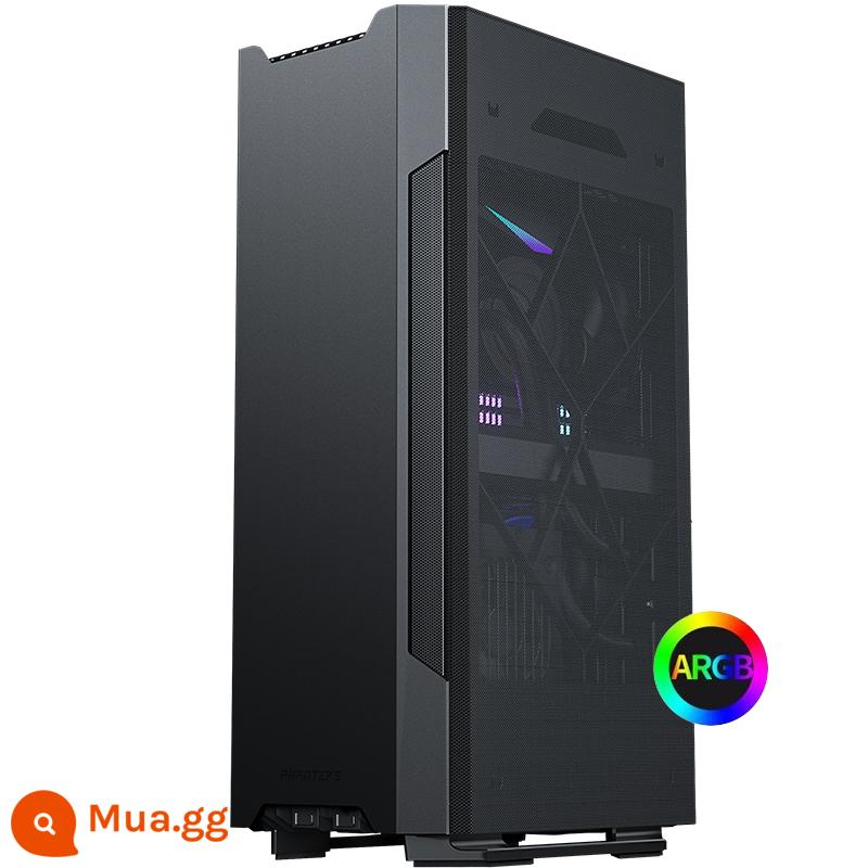 Chaser 217 A Air E V2 XE mini itx bên thông qua argb làm mát bằng nước máy tính để bàn máy chủ nhỏ hộp nhôm - Mặt bên vải đen Obsidian 217A V2