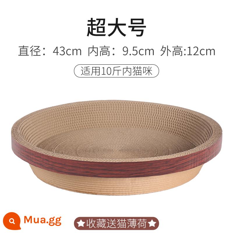 Cat Grabbing Tấm L -type đứng -Up Wear -Resistant Dandruff Three -Sdimensional Grabbing Lớn Paper Cat Claw Board Board Cat Products - Kích thước cực lớn [cùng mẫu, chất lượng cao và giá thấp hơn] (thích hợp cho mèo dưới 10 pound) thu thập và nhận catnip.