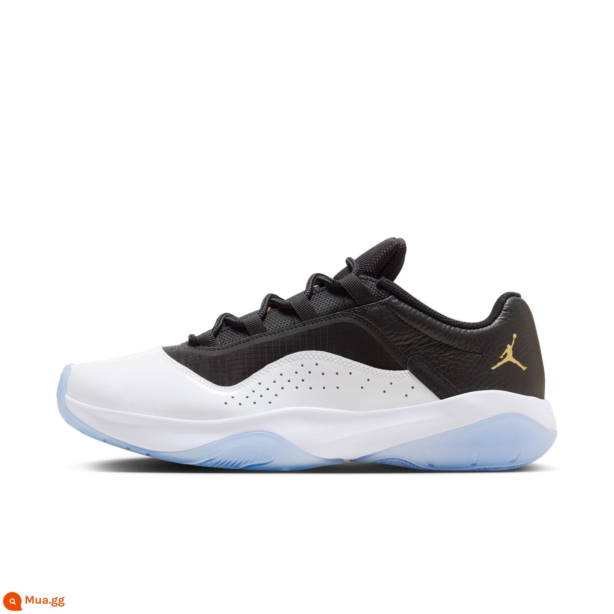 Giày thể thao nam Nike Jordan AJ11 chính hãng giày bố mùa xuân đế thấp đệm nhẹ DN4180 - 070 đen/kim loại/trắng