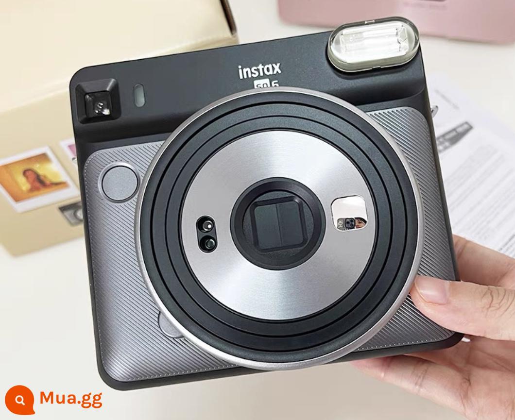 Máy ảnh chụp ảnh dùng một lần Fuji SQ1SQ6SQ40 InstaxSq1 Sq6 Sq40 Polaroid mới tinh - xám