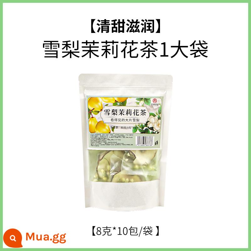 Xinglin Caotang Snow Pear Trà Hoa Nhài Trà Trái Cây Túi Trà Mùa Thu Đông Nước Uống Tốt Cho Sức Khỏe Trà Tuyết Lê Trà Họng Phụ Nữ Mang Thai - [Ngọt và dưỡng ẩm] Trà hoa nhài Sydney 1 túi lớn