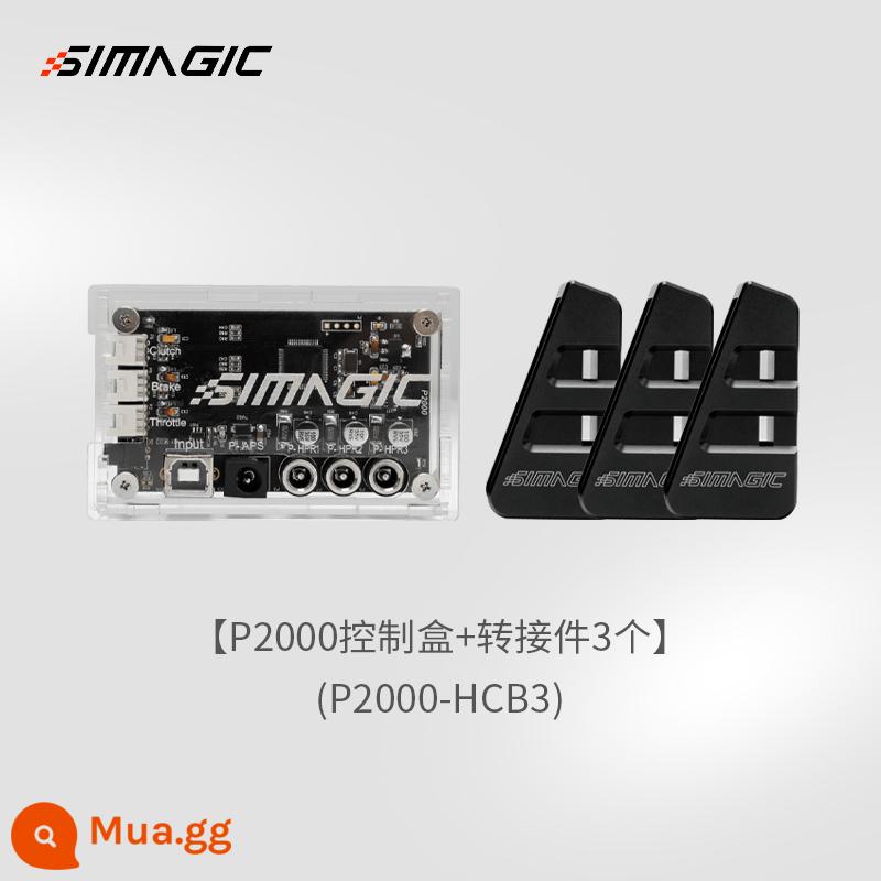 simagic tốc độ ma thuật bàn đạp thủy lực phiên bản cạnh tranh khắc nghiệt trò chơi giả lập đua xe vô lăng truyền động trực tiếp alpha mini - P2000-HCB3 [Giao hàng miễn phí SF]