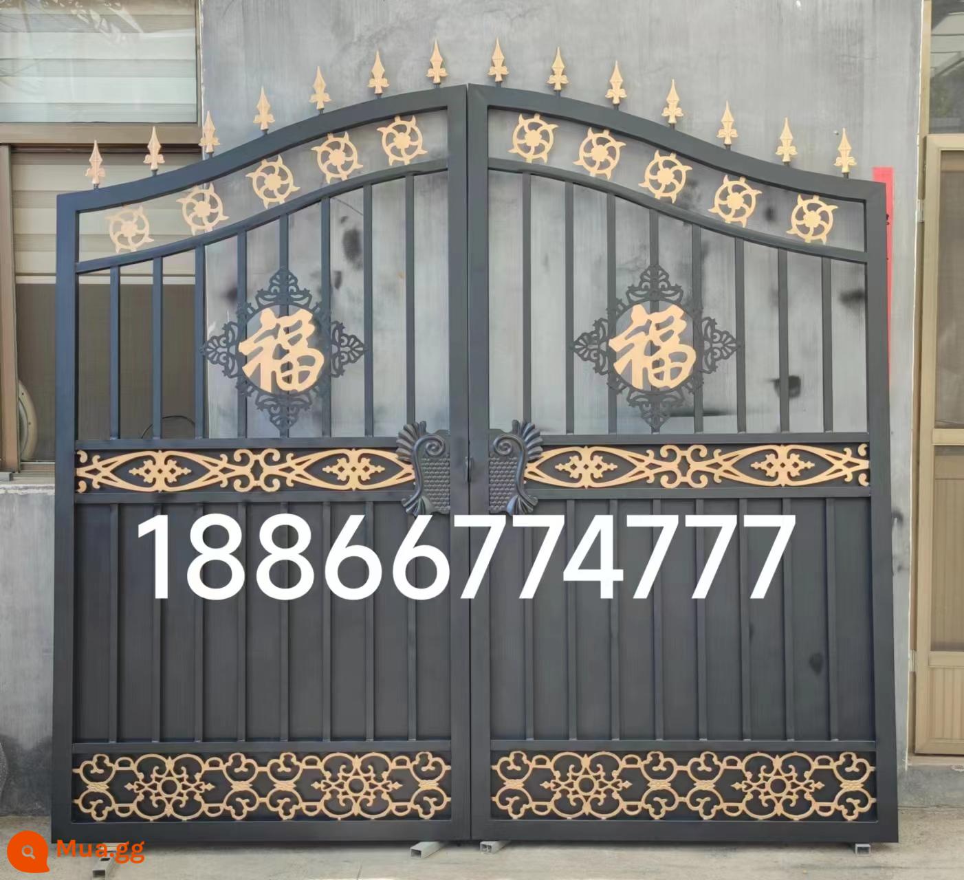 Tiemen Court Gate Gate Village Wall Thể loại Cổng Người dùng Wailer Gate Gate Gate Gate Gate Tripper Tie Art Gate - phong cách mười tám