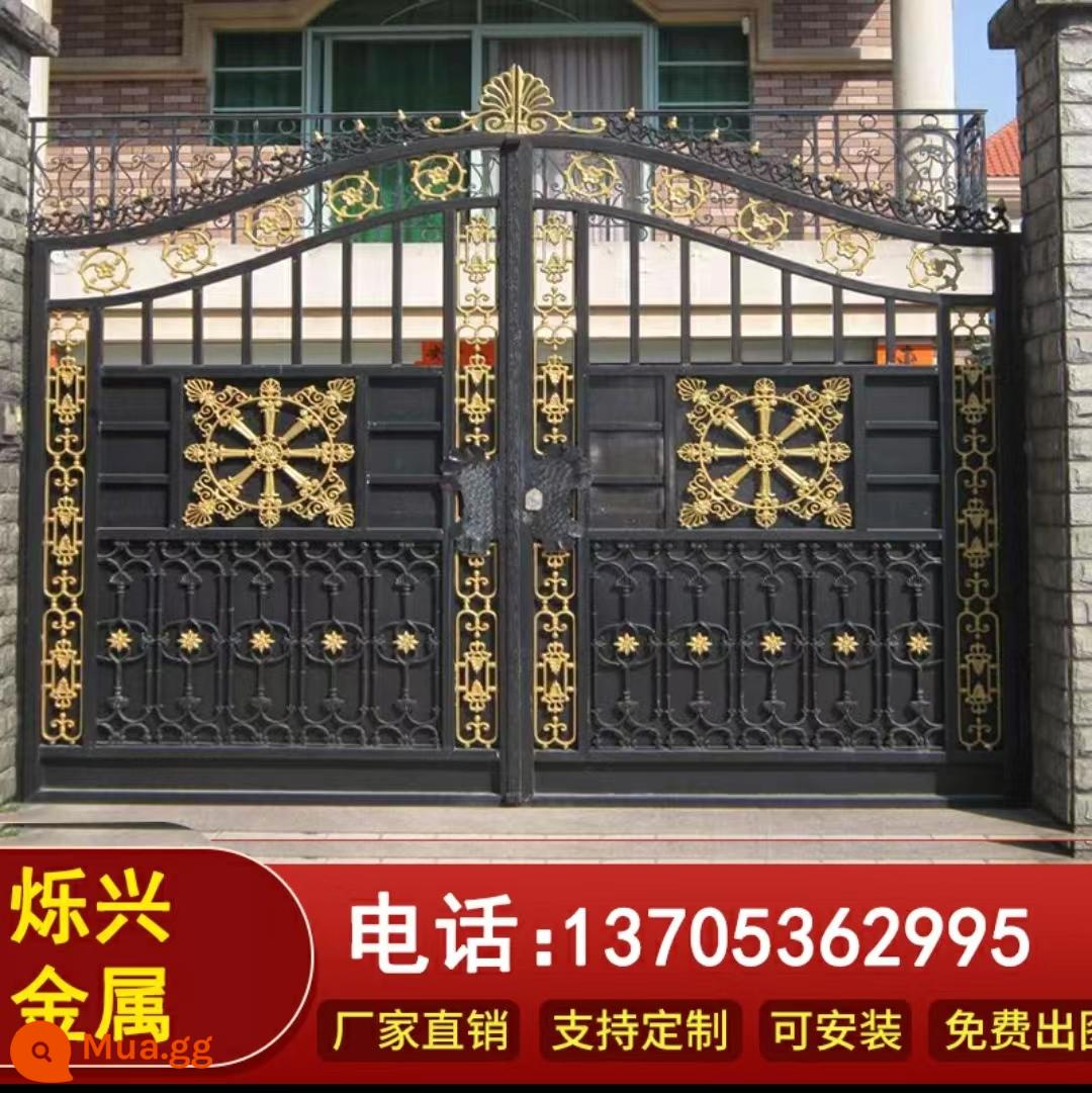 Tiemen Court Gate Gate Village Wall Thể loại Cổng Người dùng Wailer Gate Gate Gate Gate Gate Tripper Tie Art Gate - phong cách mười bảy