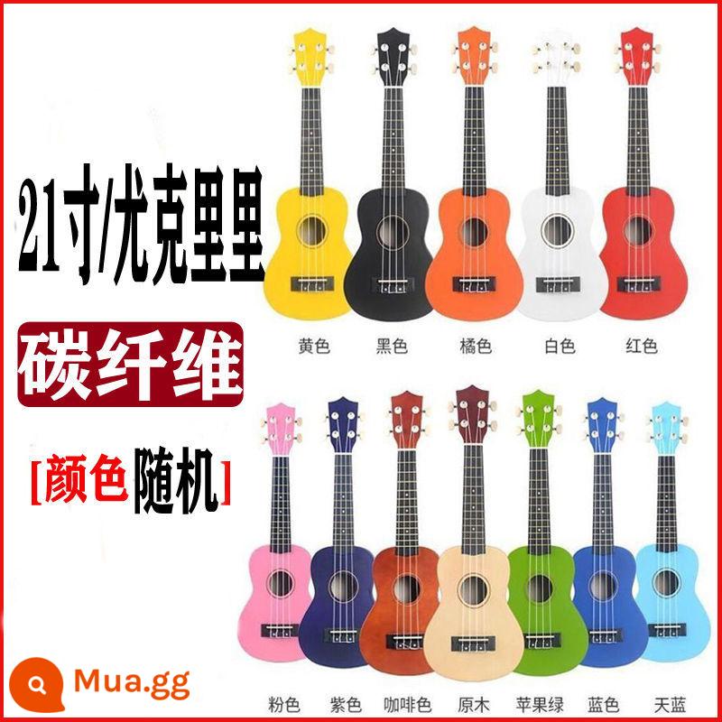 Người mới bắt đầu chơi đàn ukulele một bảng đàn guitar nhỏ học sinh nam và nữ nhạc cụ trẻ em trình độ mới bắt đầu thực hành đàn piano ukulele - Đàn piano 21 inch giá đặc biệt (màu ngẫu nhiên) + giáo cụ + dây đàn