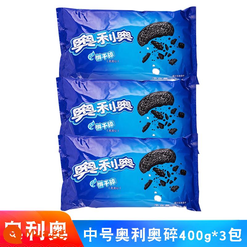 Bột ca cao mạch nha Ovaltine 1150g đồ uống ủ sô cô la nóng bột ca cao trà sữa nướng nguyên liệu đồ uống đặc biệt - Bánh quy vụn Oreo 400g*2 gói