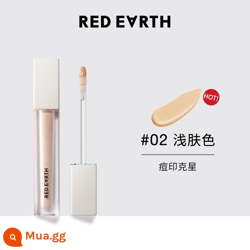 Red Earth Supernova Silky Soft Focus Kem Che Khuyết Điểm Dưỡng Ẩm Lâu Dài, Che Quầng Thâm Trang Điểm Nhẹ Màu Nude - Tông da sáng 02 (kẻ thù của mụn) HOT