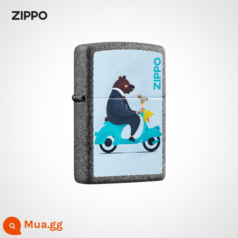 ZIPPO Official Flagship Store Treasure Love Travel Series Ấm Guardian Set Kerosene Lighter Gift - Chiều thoải mái, máy mới không dầu