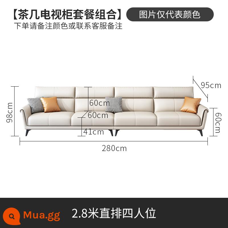 2022 Công nghệ mới Vải Sao sofa Đơn vị nhỏ, Ba người bốn người, Phòng khách Vải hiện đại đơn giản - Bốn người (2,8 mét)