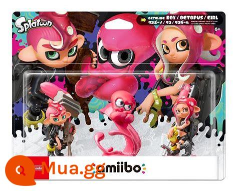 Chính hãng Nintendo mô hình splatoon 3 Sprato amiibo máy bay chiến đấu thủy triều màu bạch tuộc cô gái mực - Bộ áo liền quần bạch tuộc có sẵn