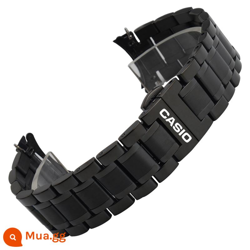 Đồng hồ CASIO dây thép EFR-303 517 526 she5023 Vòng tay nam nữ MTP1374D 20mm - Màu đen (phong cách thợ thủ công nổi tiếng)