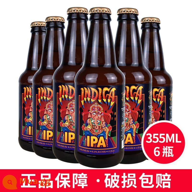 Lost Coast Socola Bơ Đậu Phộng Bia Mỹ Nhập Khẩu Thủ Công Sản Xuất Bia Kết Hợp IPA Bia Stout 6 Chai 355 - Ganesha IPA 6 chai