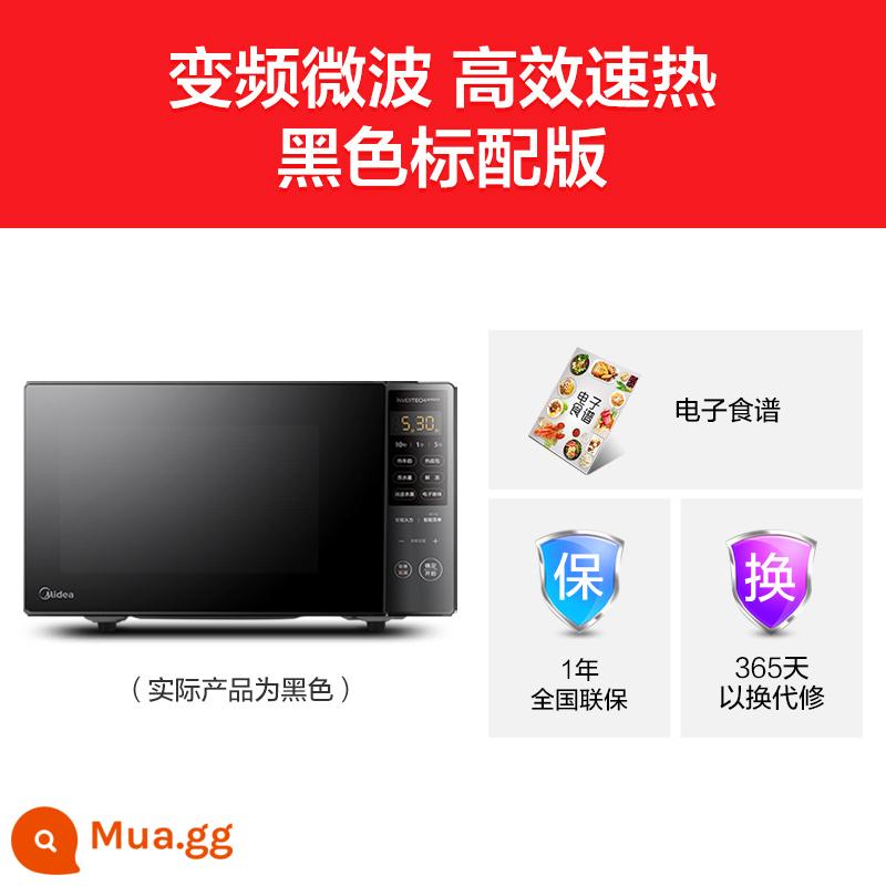 Lò vi sóng biến tần thông minh của Midea gia đình máy tính bảng nhỏ mini đa chức năng chính thức hàng đầu mới 20M3 - đen