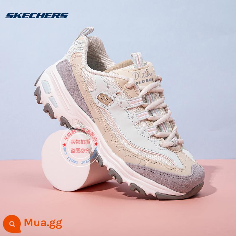 Giày nữ SKECHERS giày gấu trúc cổ điển giày thể thao mùa xuân 2023 giày bố mới giày nữ chống sốc giày thường - Xanh bạc hà sữa/NTLB/Phong cách hình ảnh chính/Cỡ 37 trở lên, lớn hơn một nửa cỡ