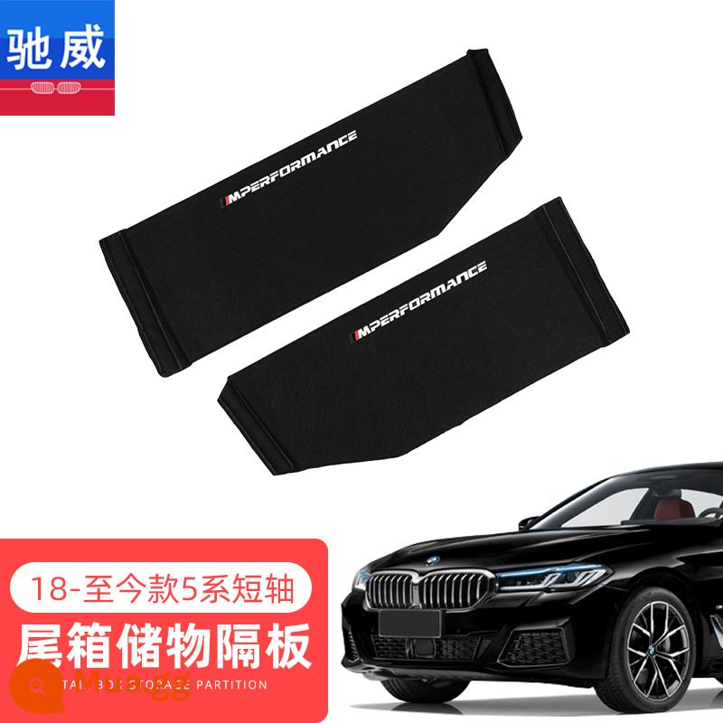 Hộp lưu trữ cốp xe BMW Tấm gỗ nhỏ Hộp lưu trữ ô tô Vật tư nội thất xe hơi Hộp đuôi hoàn thiện Hộp lưu trữ hoàn thiện - Model 18-23 Mới 5 series (tay ngắn) nhập khẩu (trái + phải 2 chiếc)