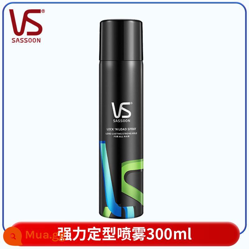 Keo xịt tóc tạo kiểu mạnh VS Sassoon keo xịt tóc hương thơm nam nữ tóc xoăn kiểu tóc keo xịt tóc tạo kiểu chính hãng - Xịt tạo kiểu tóc mạnh mẽ 300ml (chai đơn)