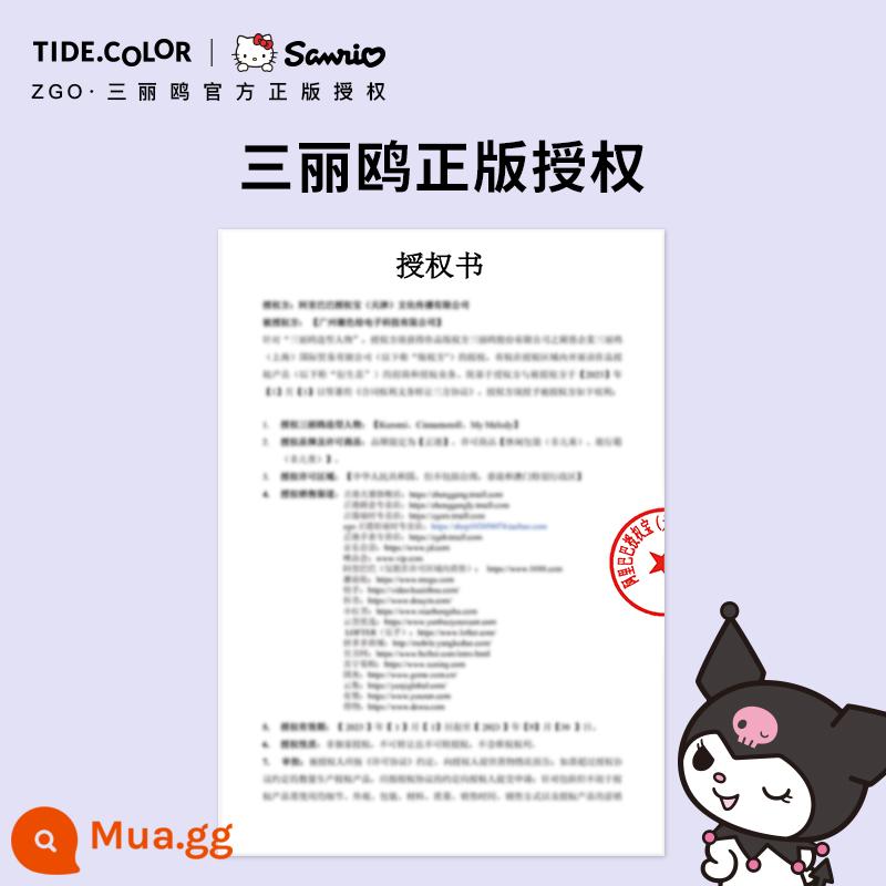 Tidecolor Sanrio Kulomi đồng hồ nữ học sinh trẻ em nữ sinh trung học cơ sở nữ sinh trung học cơ sở - ❤[Được ủy quyền chính thức bởi Sanrio]