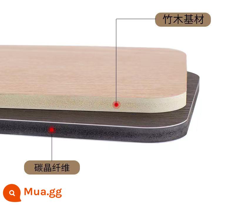 Tấm ốp tường bằng gỗ Veneer Ván ốp tường bằng sợi gỗ tre Tường nền kim loại than tre Tấm ốp tường tích hợp PVC Tấm ốp tường pha lê carbon - gỗ tre 8mm