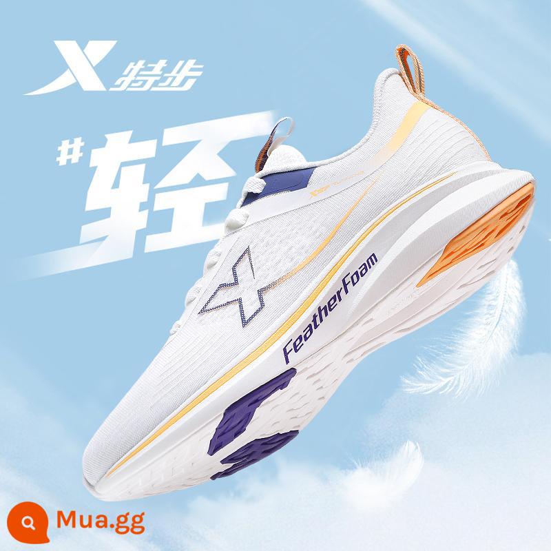 Giày nam Xtep Giày chạy bộ Flying Speed 2.0 mùa đông chính hãng Trung Quốc racing giày thể thao nam thu đông giảm sốc - [雛宇科技]0064 Cánh Buồm Trắng