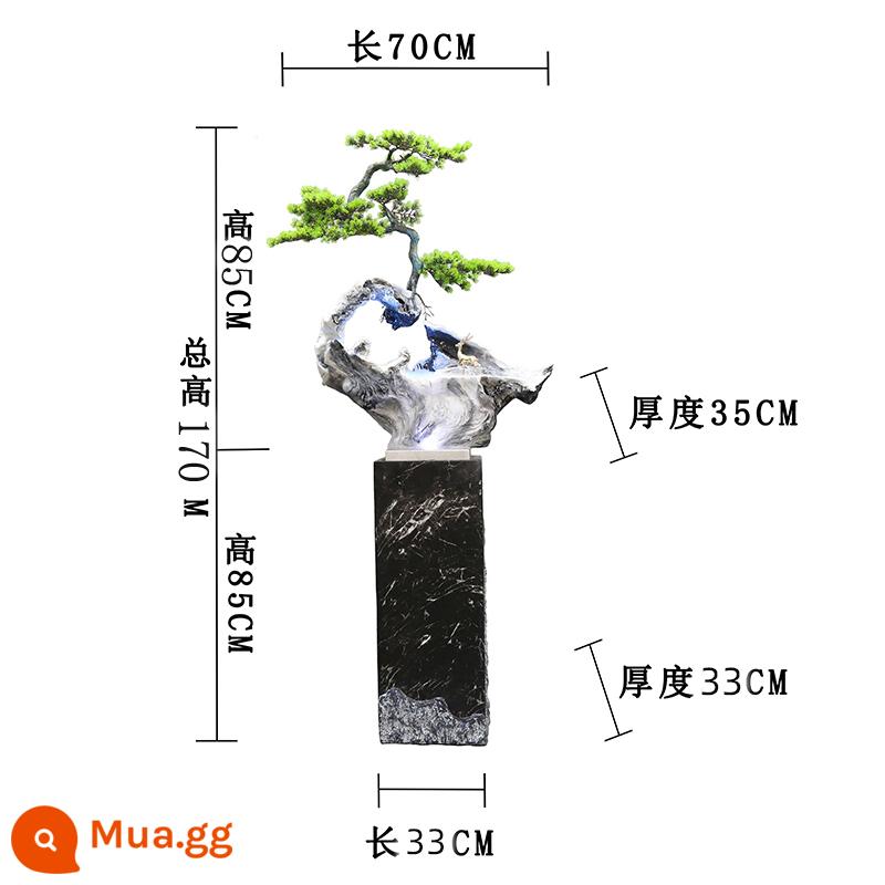 Landns Pine Pine Pine mới của Trung Quốc, nước chảy lớn đơn giản, phòng khách sang trọng hiện đại - Thông Gió P18 (cỡ vừa)