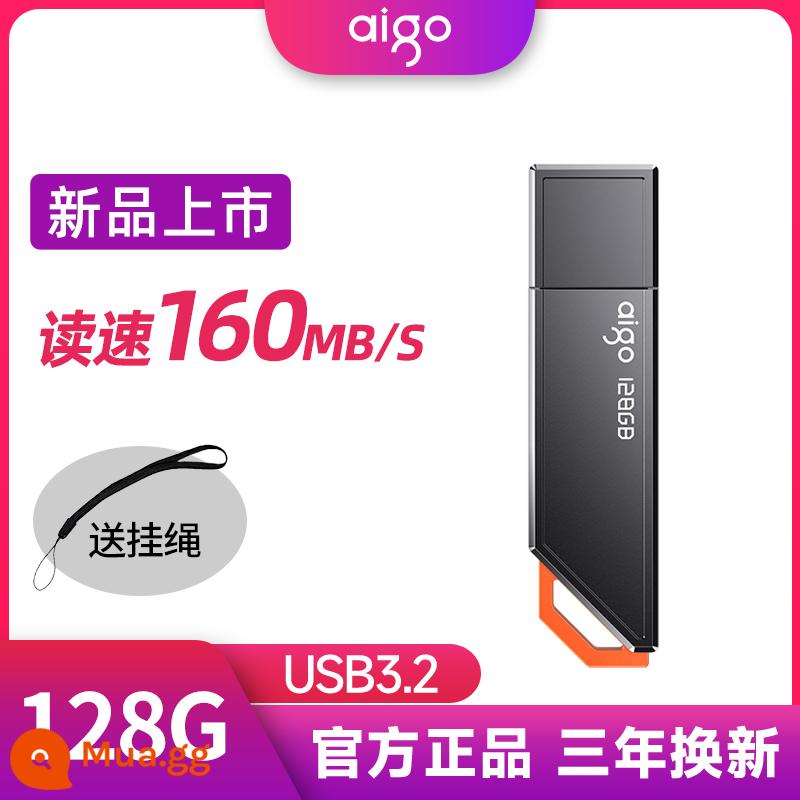 Nhà Yêu Nước Flagship Store Đĩa U 64G Tốc Độ Cao 3.1 Kim Loại Ô Tô Ổ Đĩa U Máy Tính USB Bút 128G tùy Chỉnh Chính Thức Xác Thực - Ổ USB flash tốc độ cao U331-128GB