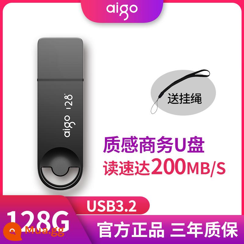 Nhà Yêu Nước U Đĩa 128G Tốc Độ Cao Bộ Nhớ Đĩa Kim Loại Máy Tính Văn Phòng Chuyên Dụng USB Dung Lượng Lớn Chính Hãng chính Hãng 256 - Cấu hình tiêu chuẩn chính thức-128GB